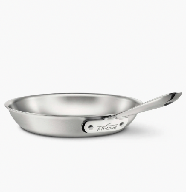 All-Clad D5 Stainless Brushed 5-Ply Bonded 10-Inch Fry Pan