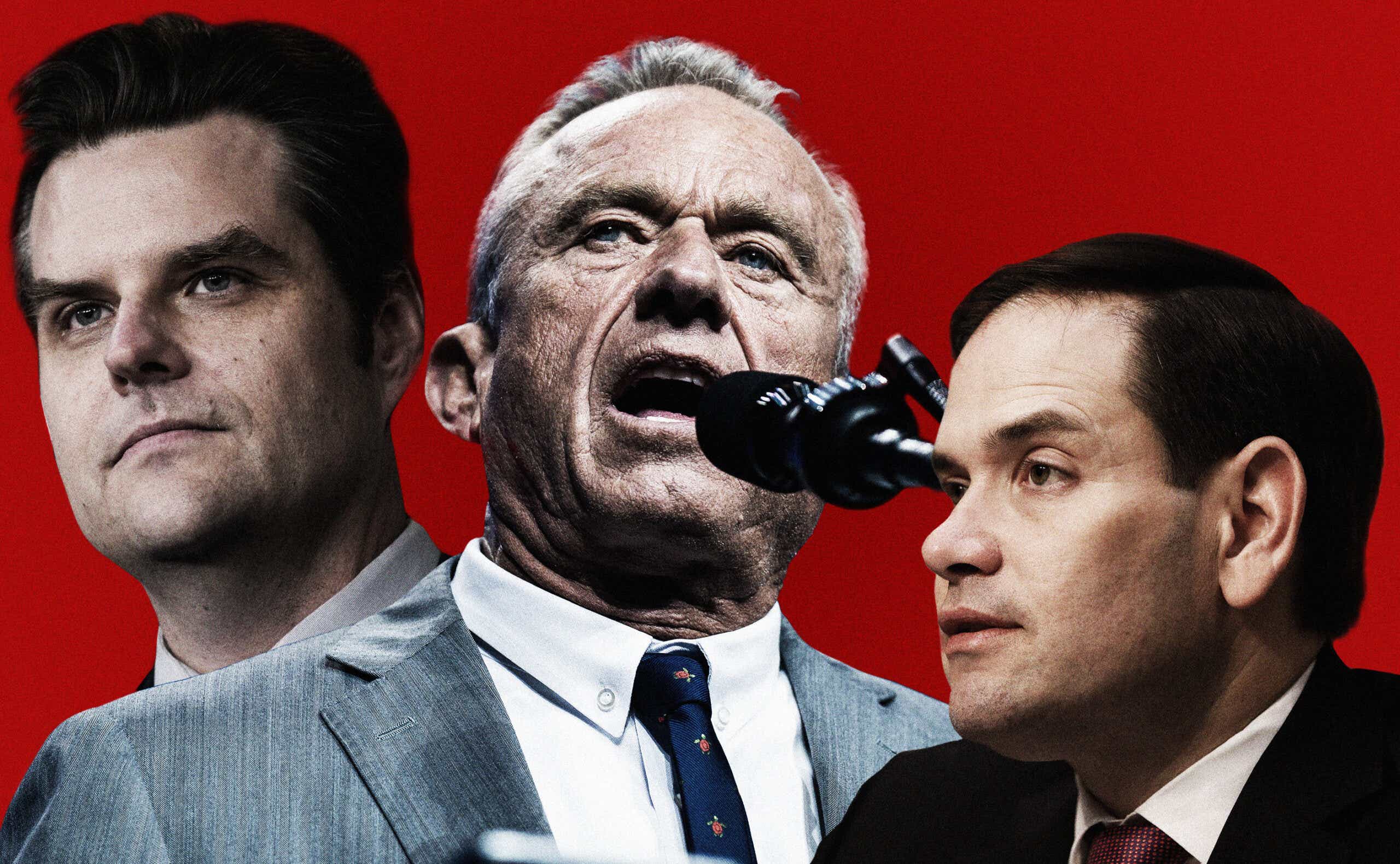 matt gaetz, rfk jr, and marc rubio