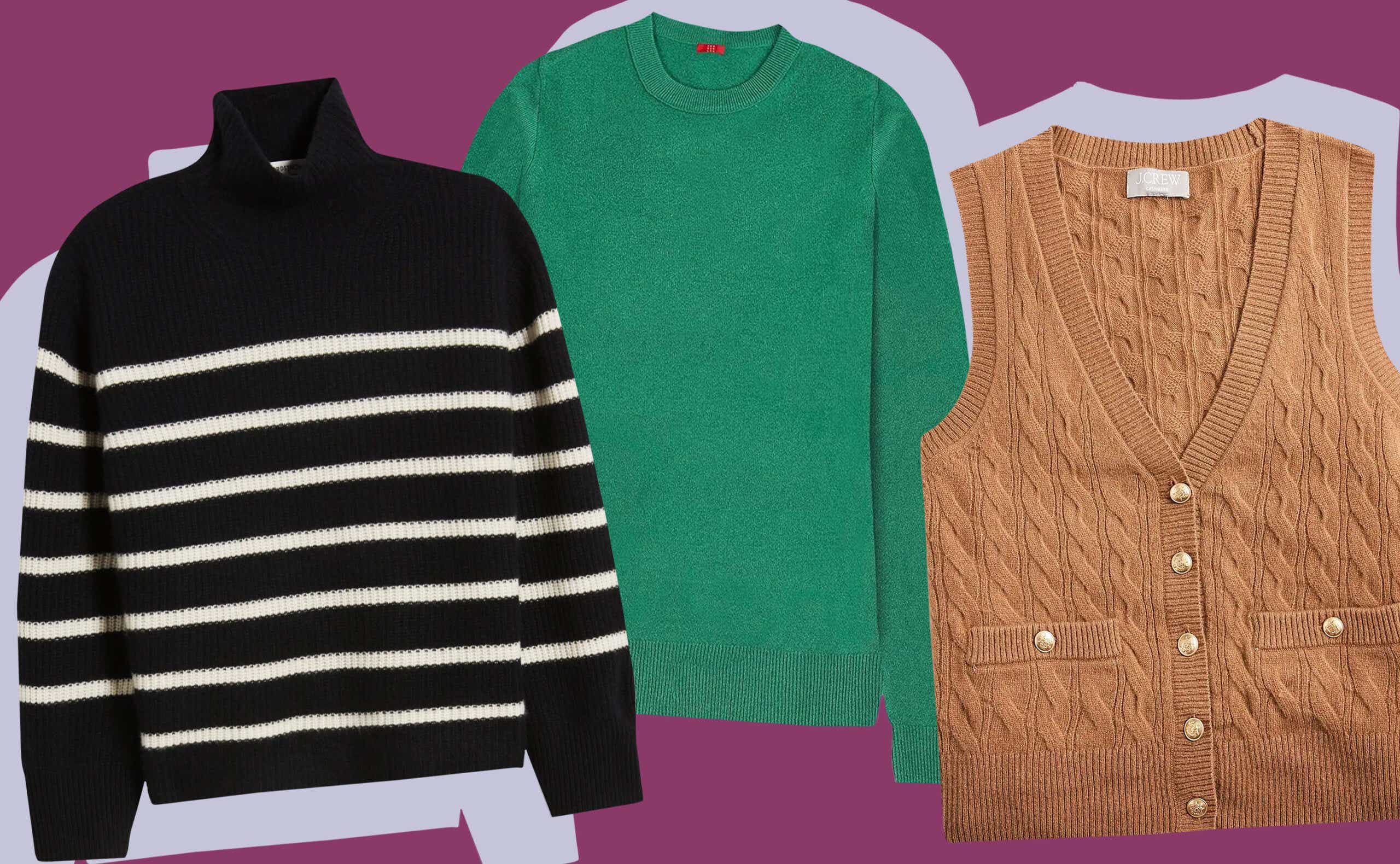 cashmere sweaters