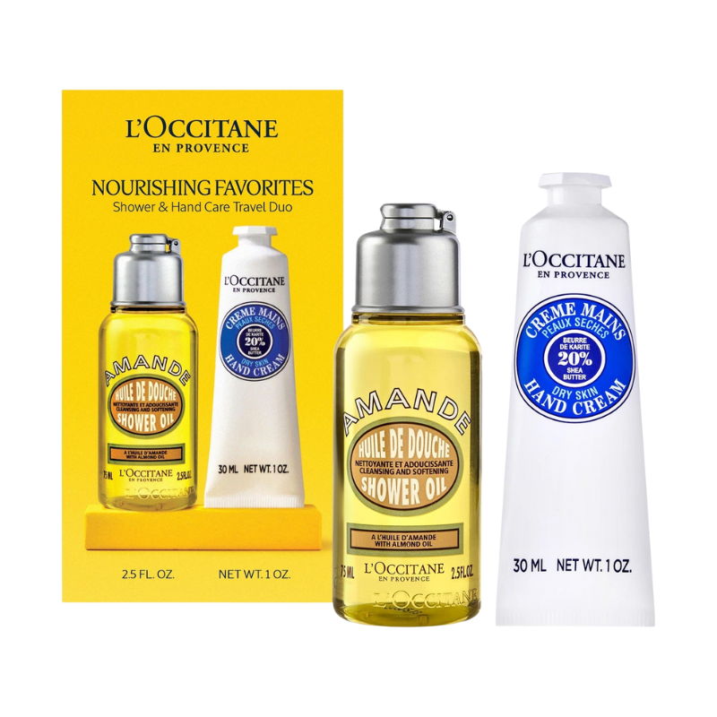 L'Occitane Hand and Body Care Nourishing Travel Favorites