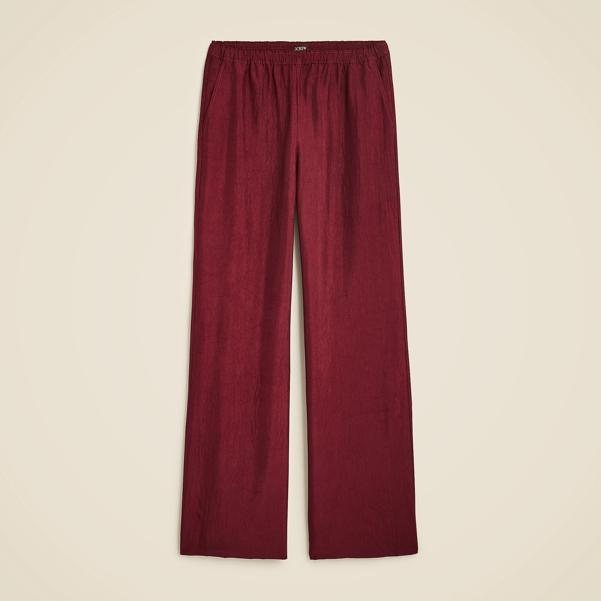 j.crew satin pants