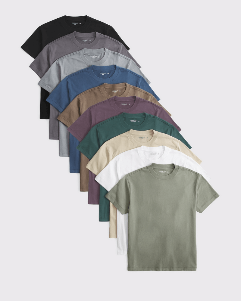 abercrombie 10-pack of shirts