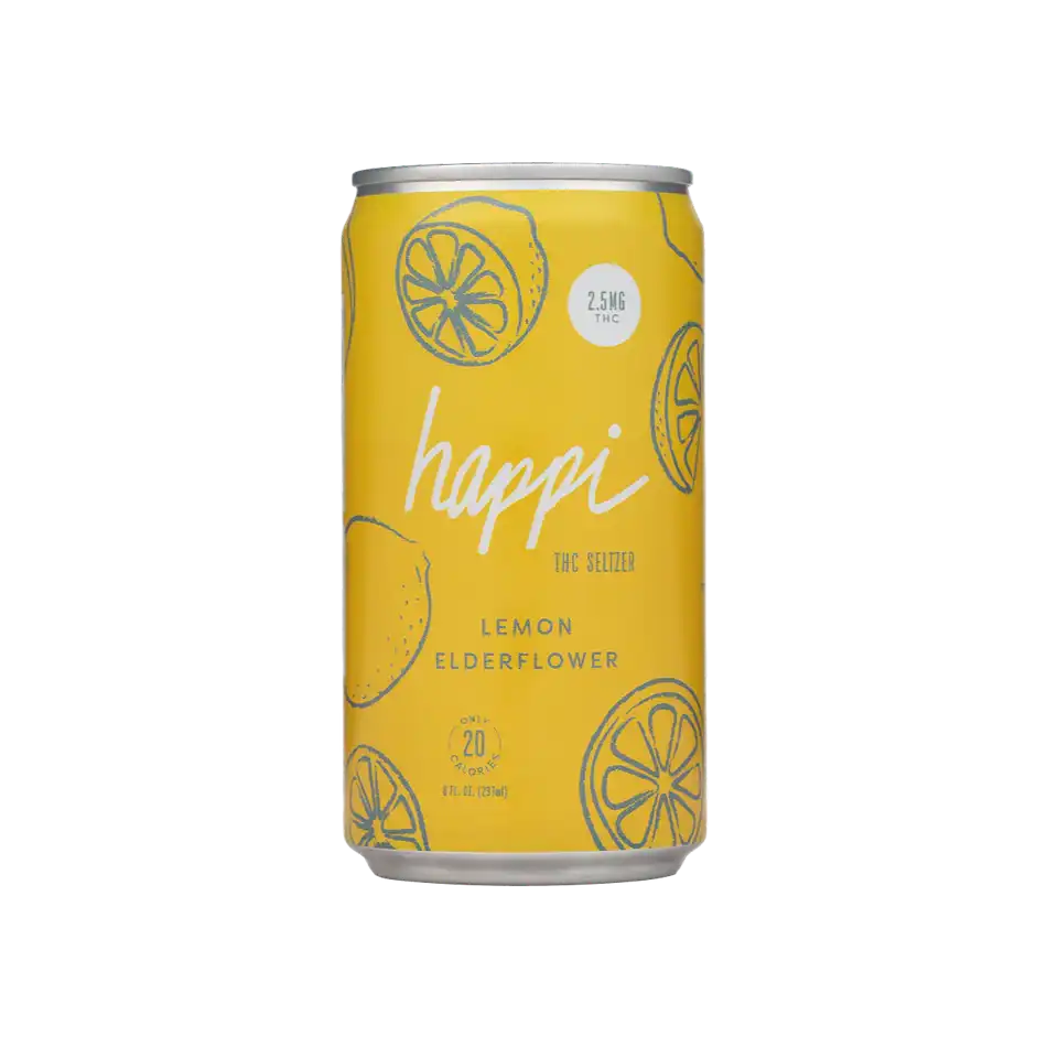 Lemon Elderflower THC Seltzer