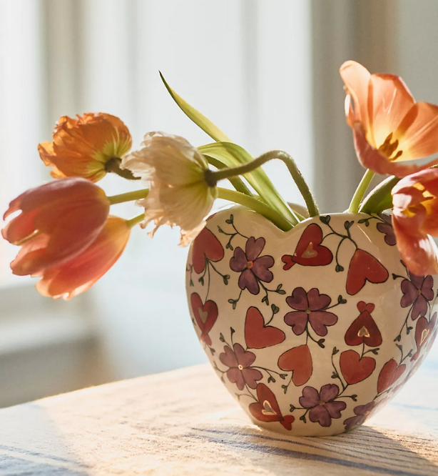 stoneware vase from anthro