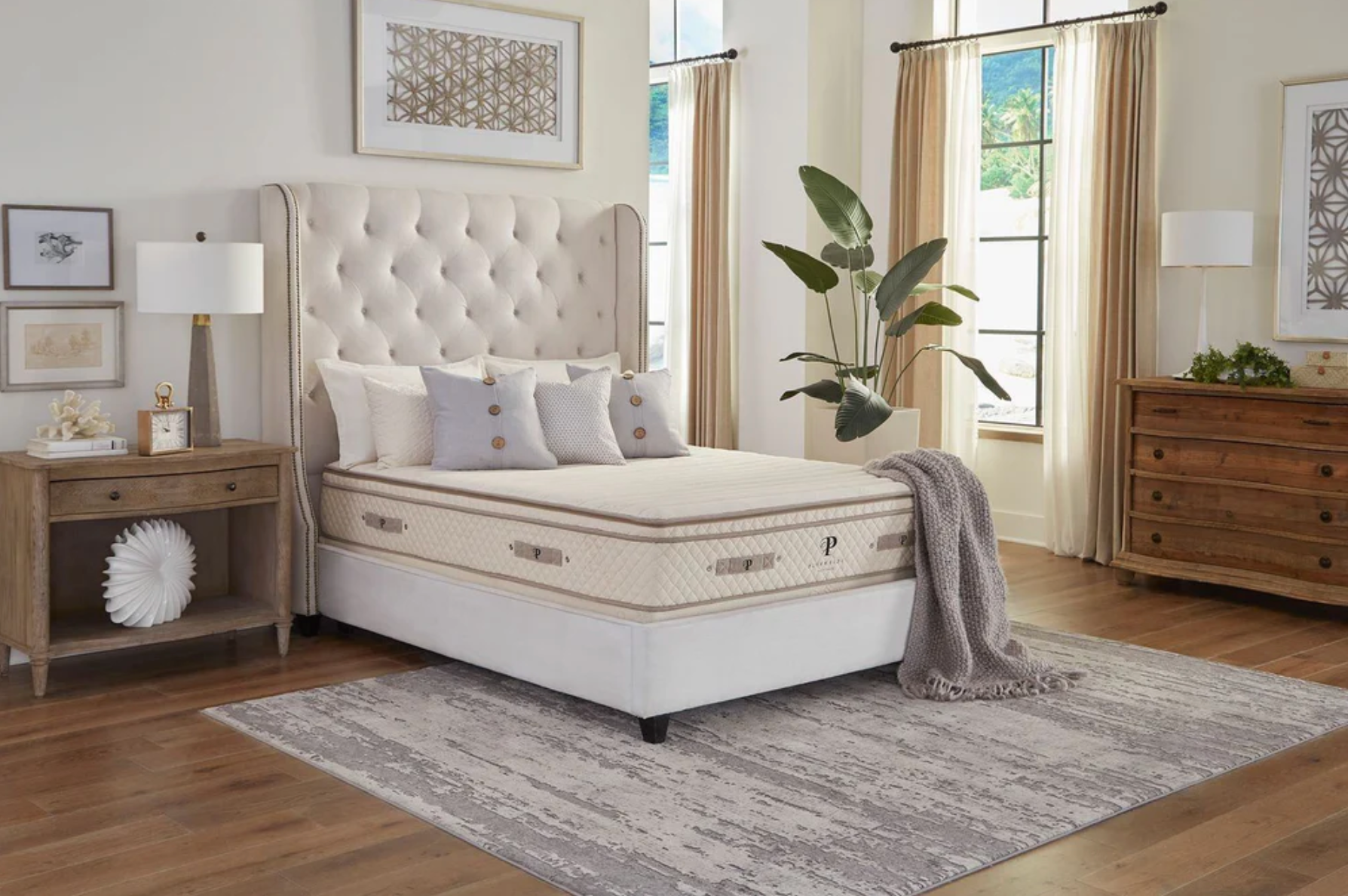 PlushBeds Botanical Bliss Organic Latex Mattress 