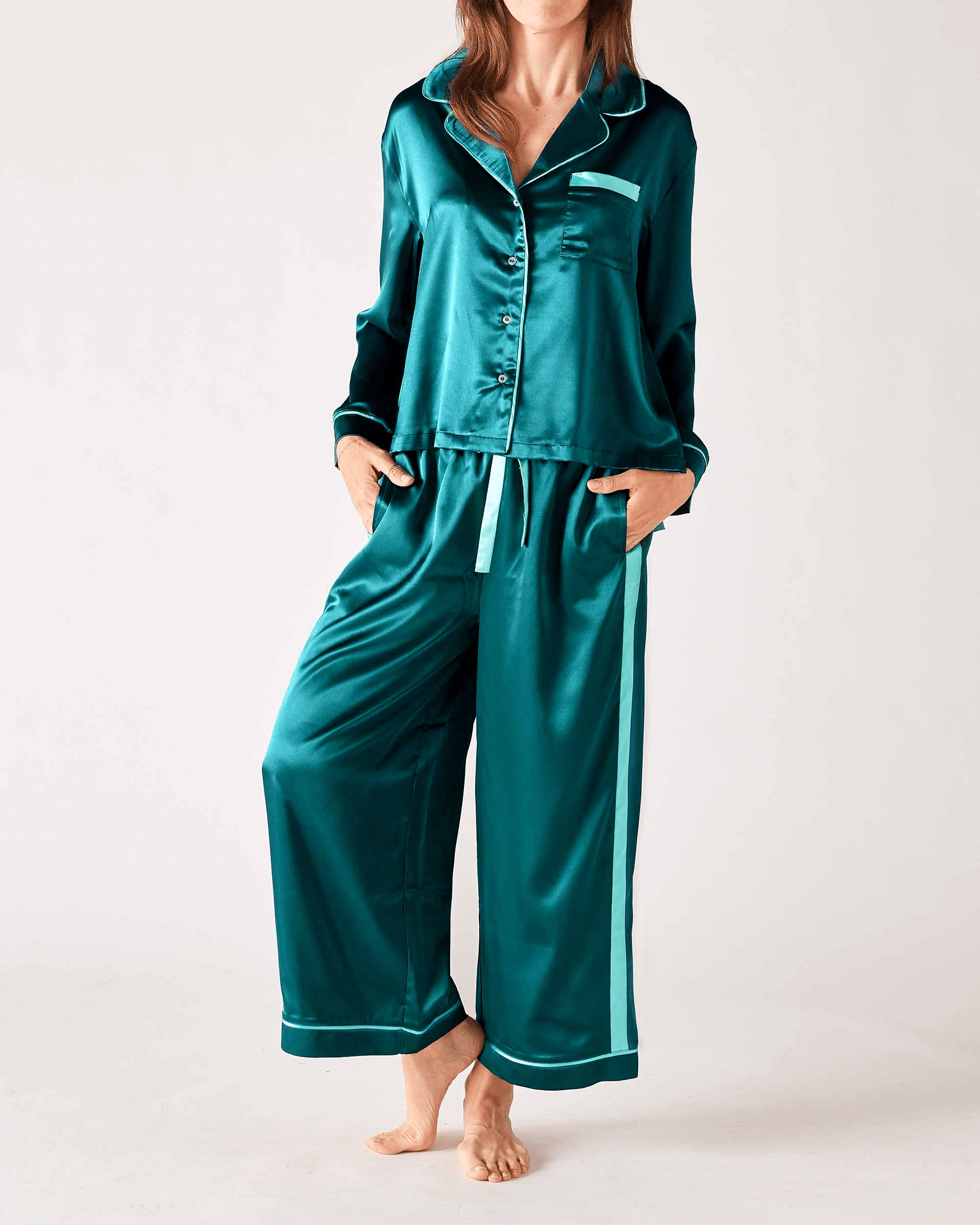 mersea satin pajamas