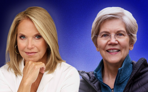 Katie Couric and Sen. Elizabeth Warren