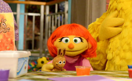Julia from Sesame Street
