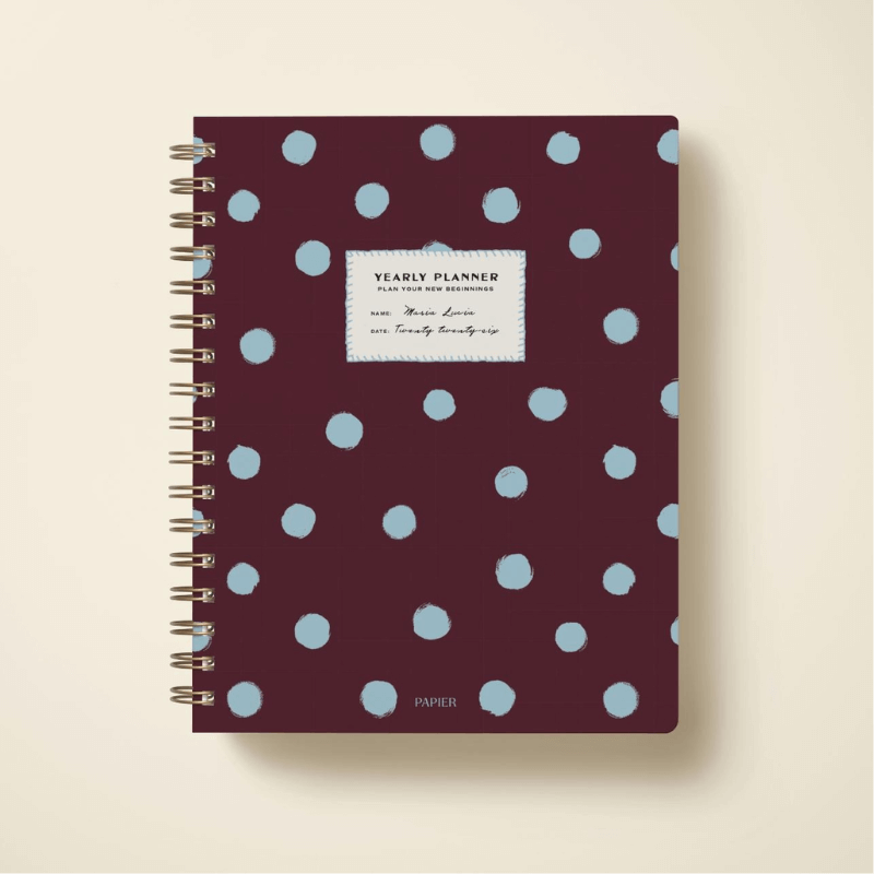 damson madder x papier planner