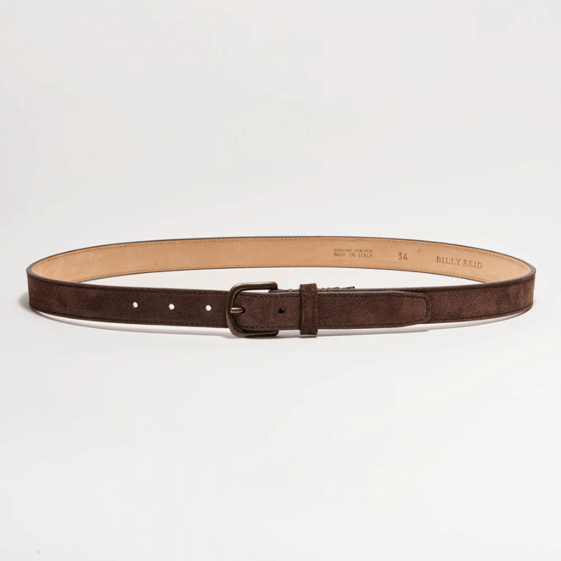 billy reid suede belt