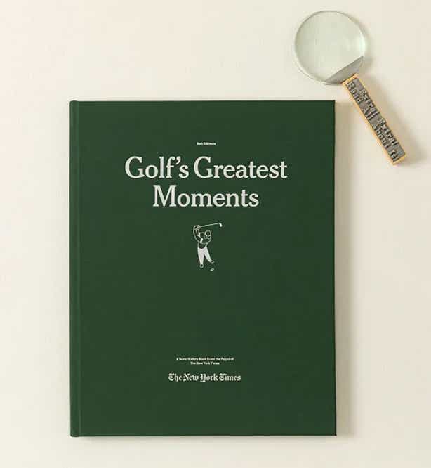 golf's greatest moments book