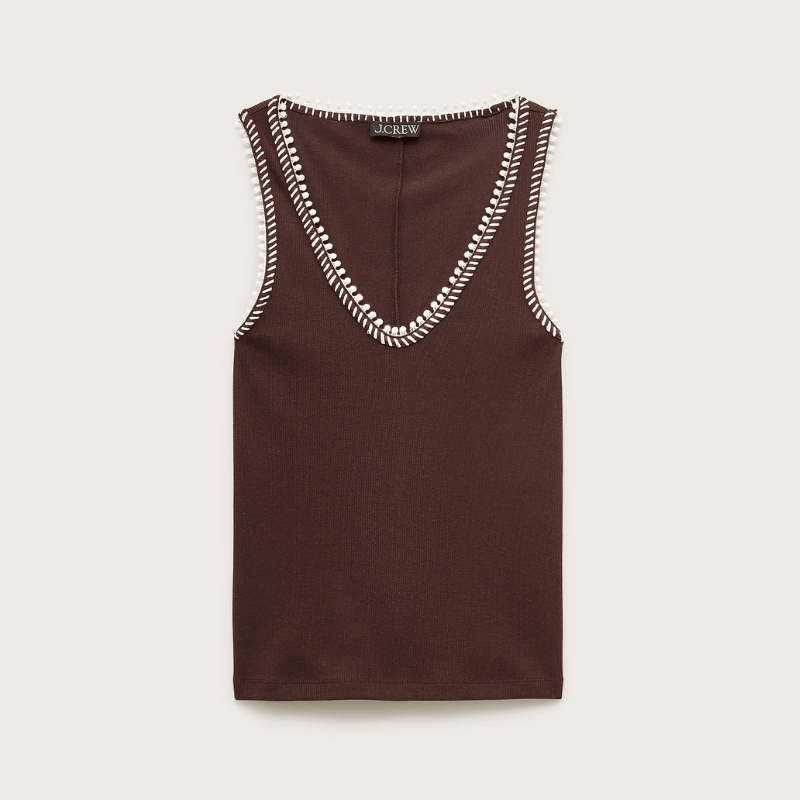 j.crew ribbed tank top