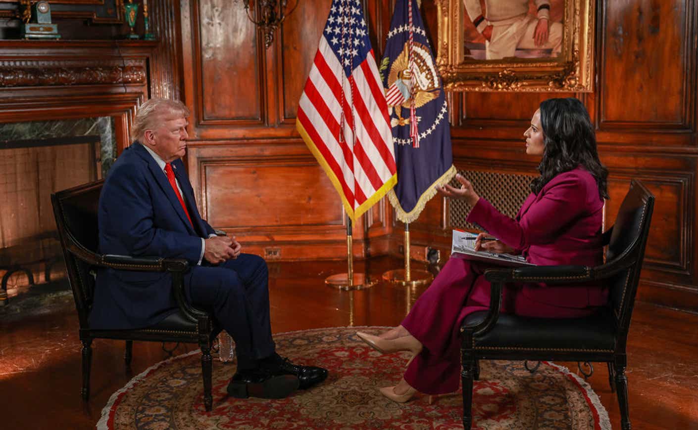 kristen welker interviews donald trump