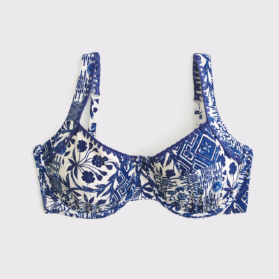Abercrombie Curve Love Wide Strap Underwire Bikini Top