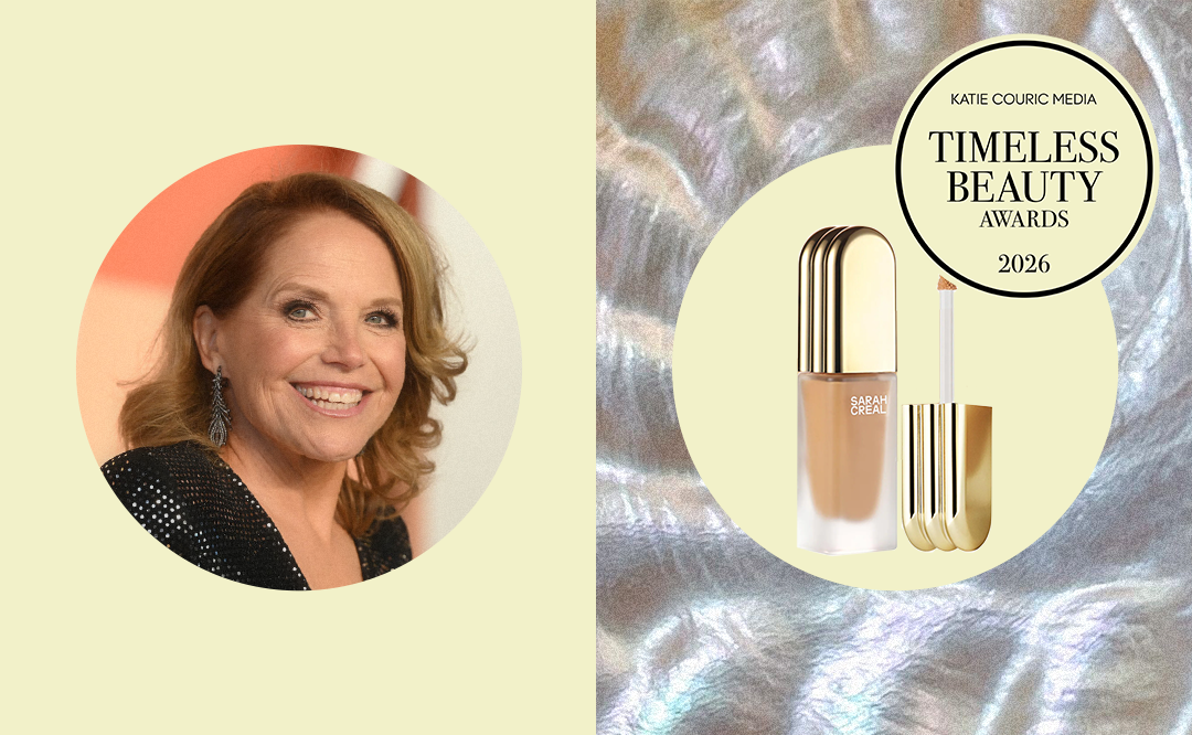 Katie and her favorite concealer