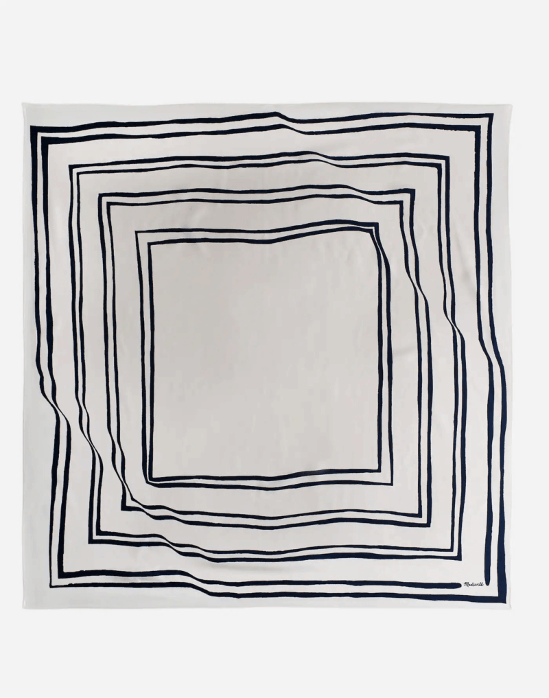 madewell silk scarf