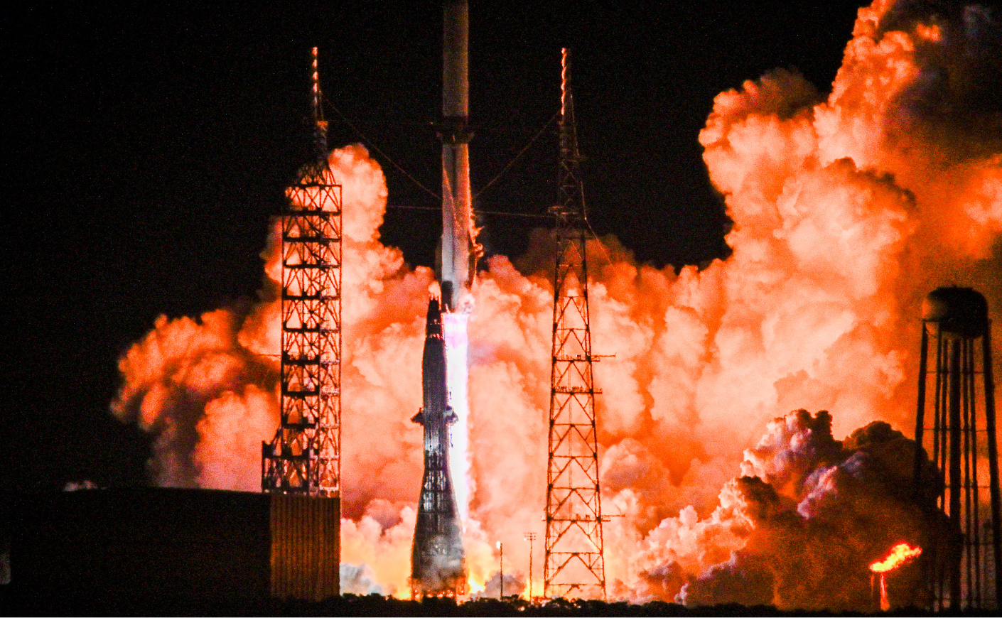 The Blue Origin New Glenn rocket lifts off on Jan. 16, 2025, Cape Canaveral, Florida.