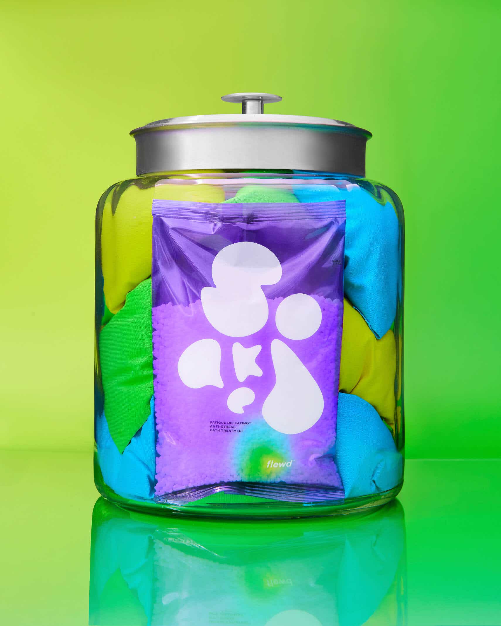 flewd fatigue fighting bath soak in jar