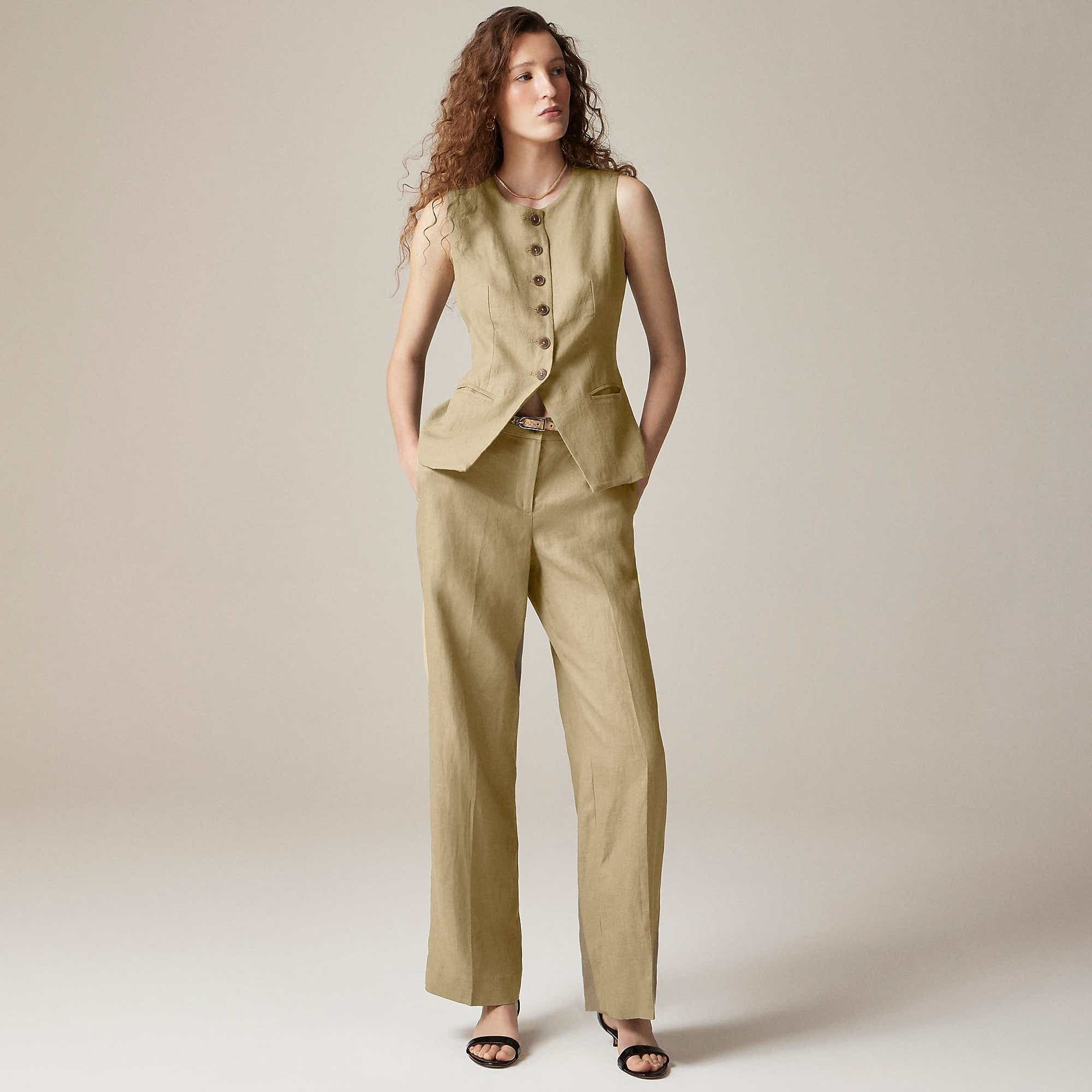 Harbor pant in linen