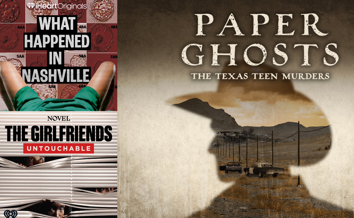 Podcast art for The Girlfriends, Paper Ghosts, and Trouble in Nashville