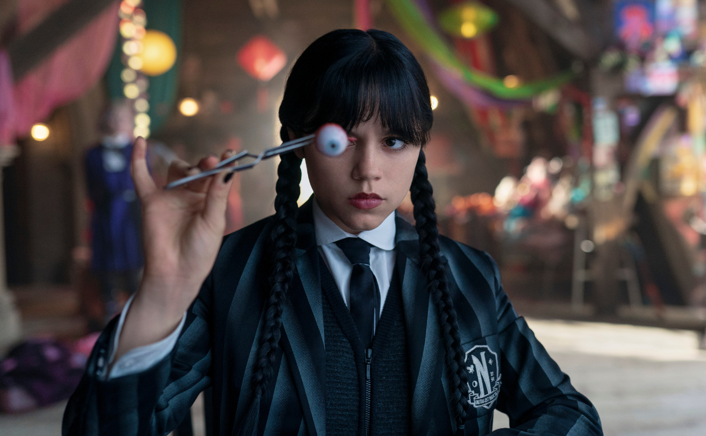 Jenna Ortega as wednesday Addams
