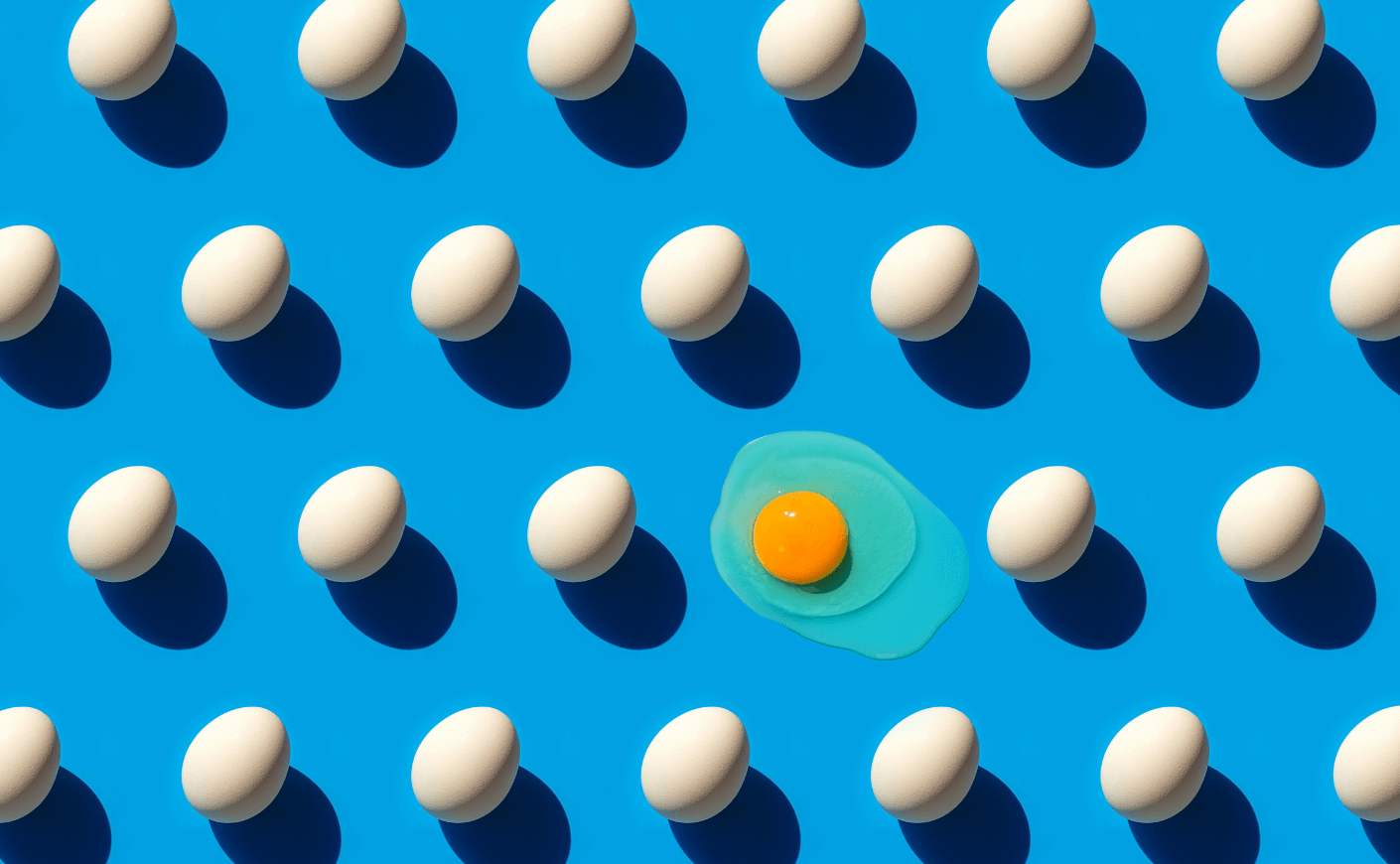 eggs on a grid