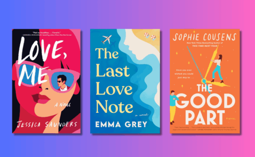 book covers of romantic novels