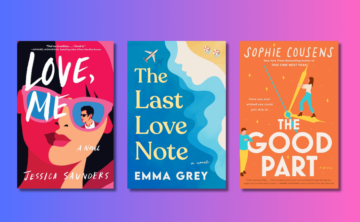 book covers of romantic novels
