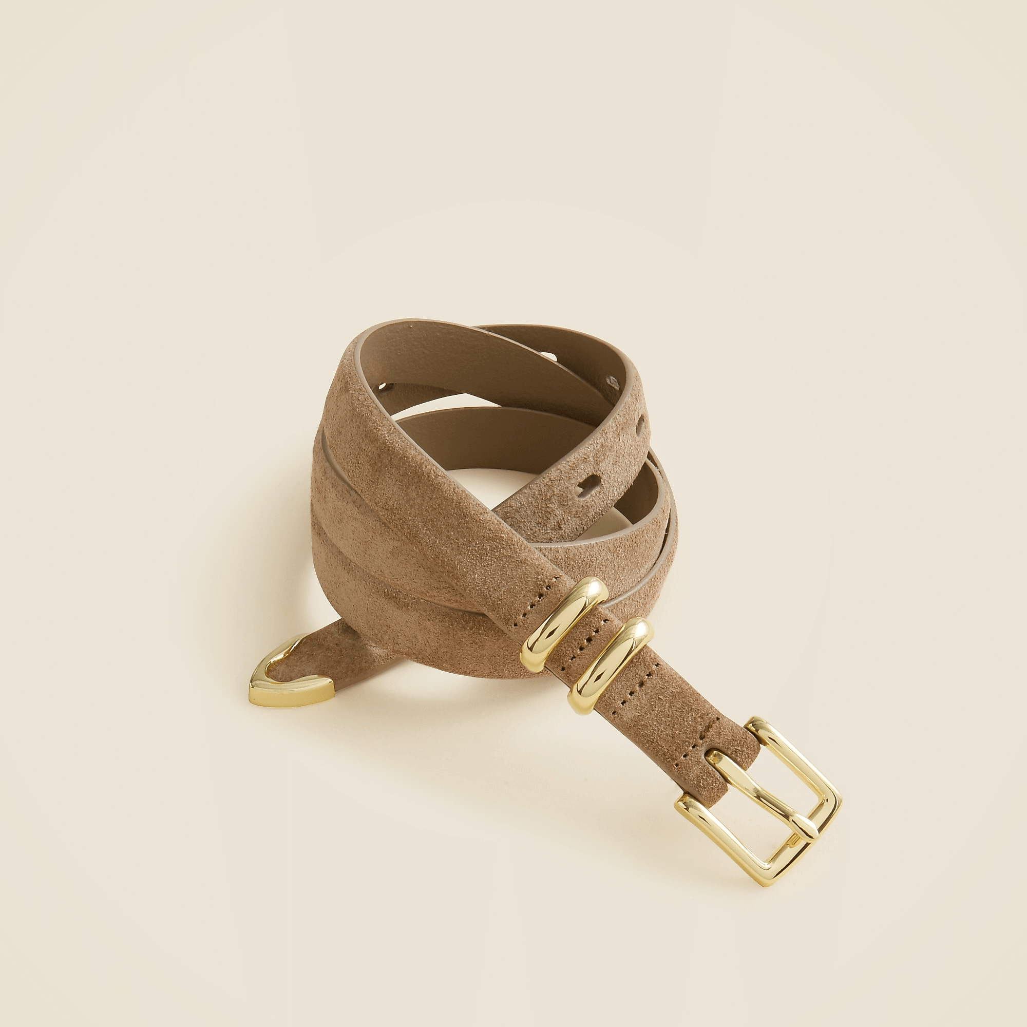 j.crew skinny suede belt