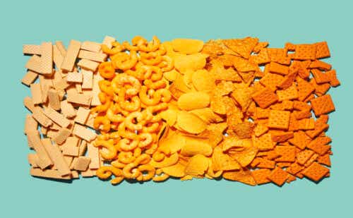 Junkfood in an Ombre Pattern
