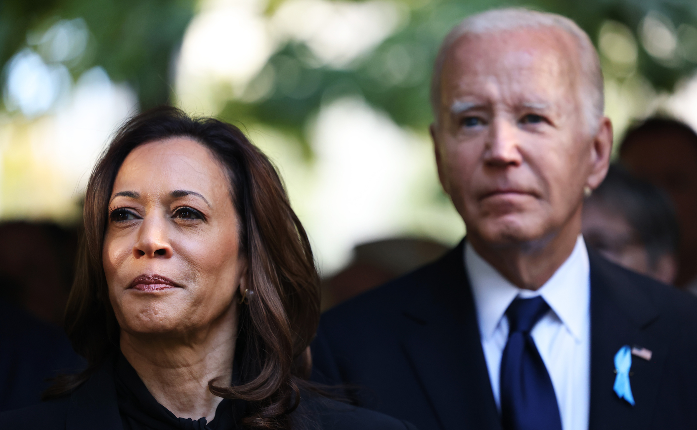 Kamala Harris and Joe Biden
