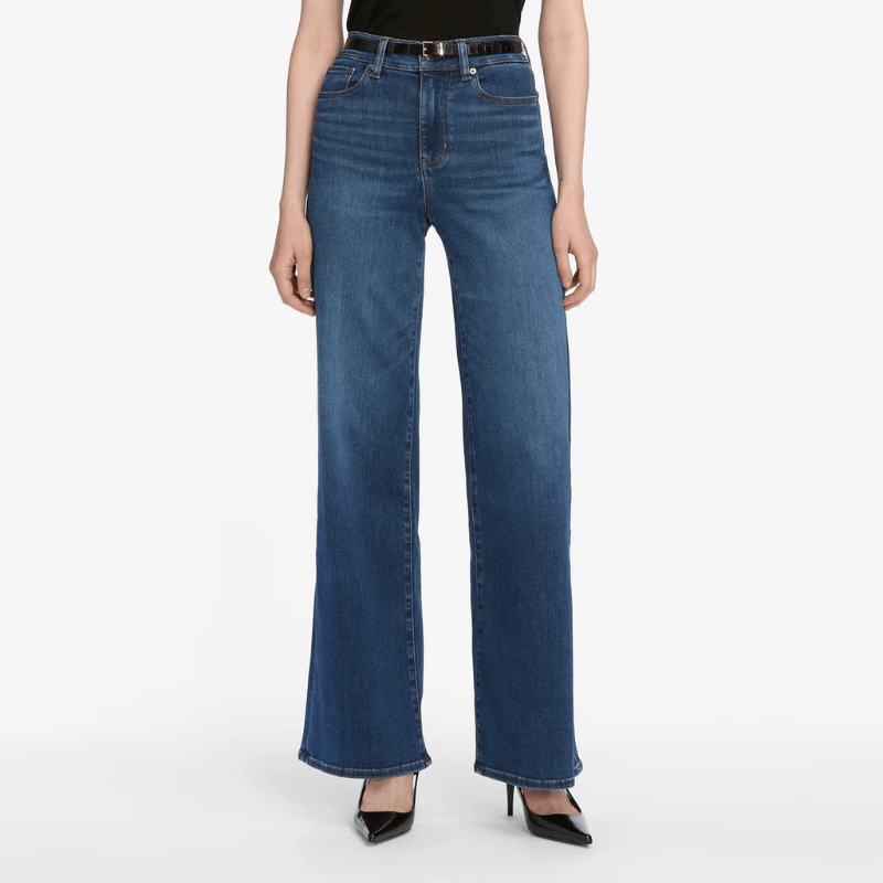 frame le slim palazzo pants