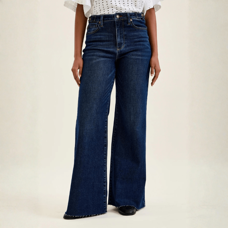 judy blue lux wide leg jeans