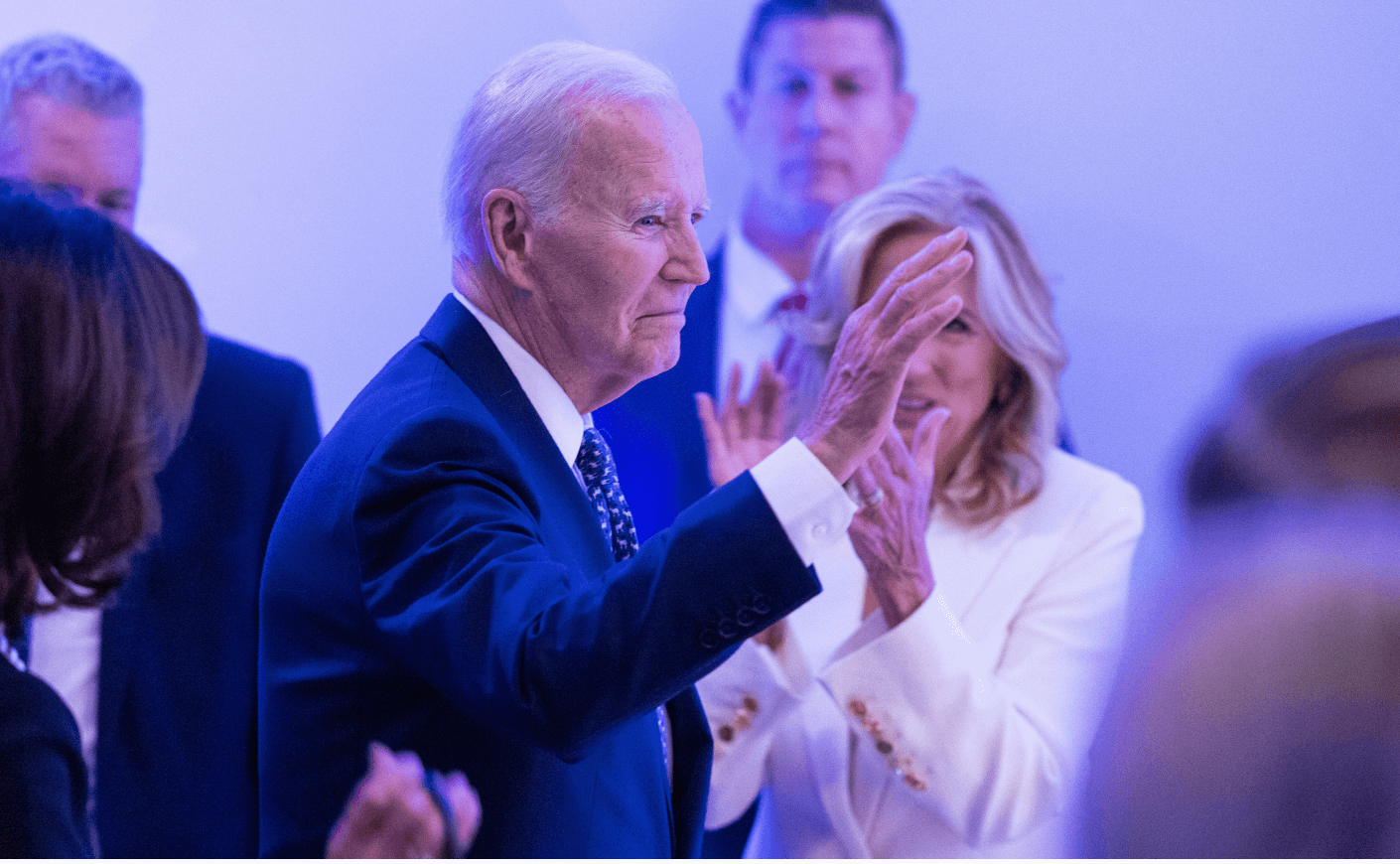 Joe Biden at a speech in Boston