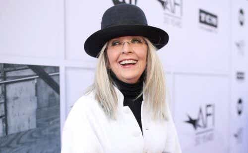 diane keaton smiling