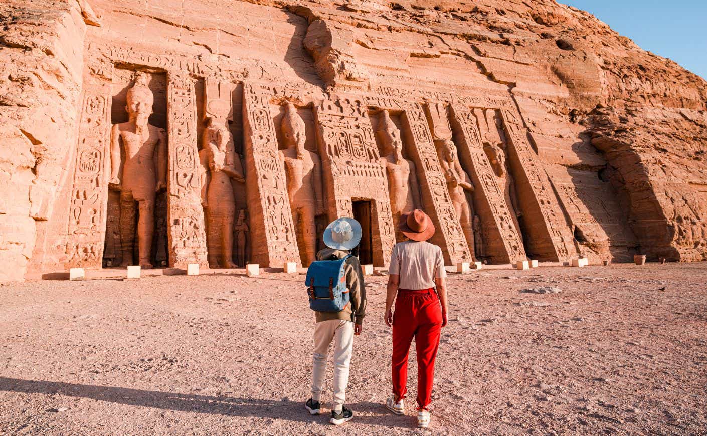 Tourists in Egypt