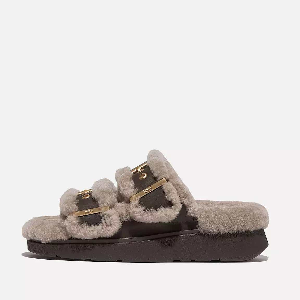 GEN-FF Shearling Two-Bar Slides
