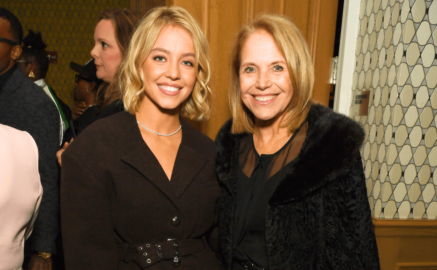 Sydney Sweeney and Katie Couric