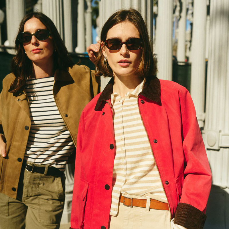 alex mill chilltern jacket on models