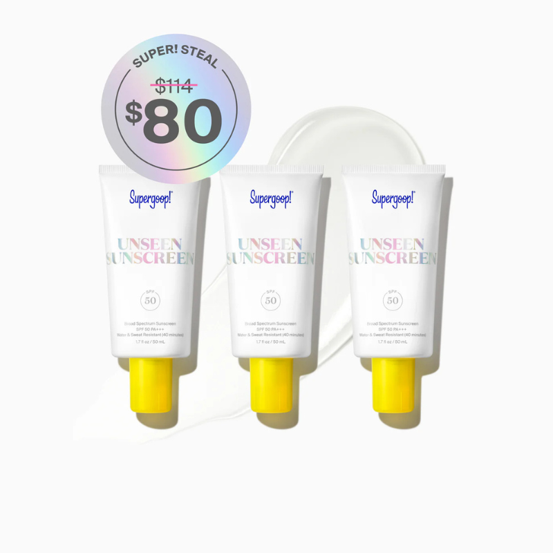 Unseen Sunscreen SPF 50 3-pack