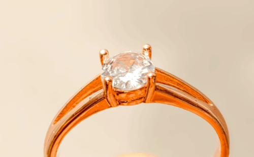A diamond ring