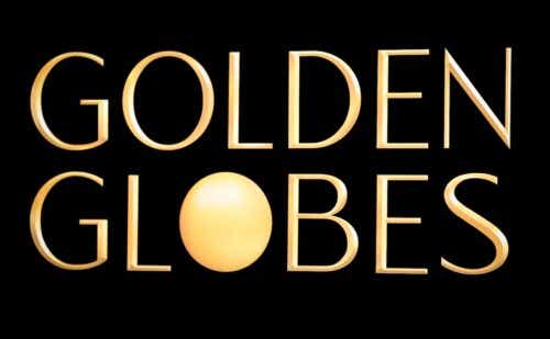 a sign that says Golden Globes