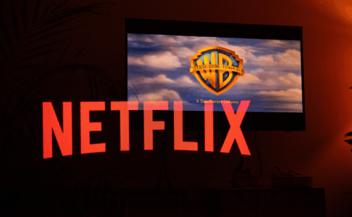 Netflix and Warner Bros logos
