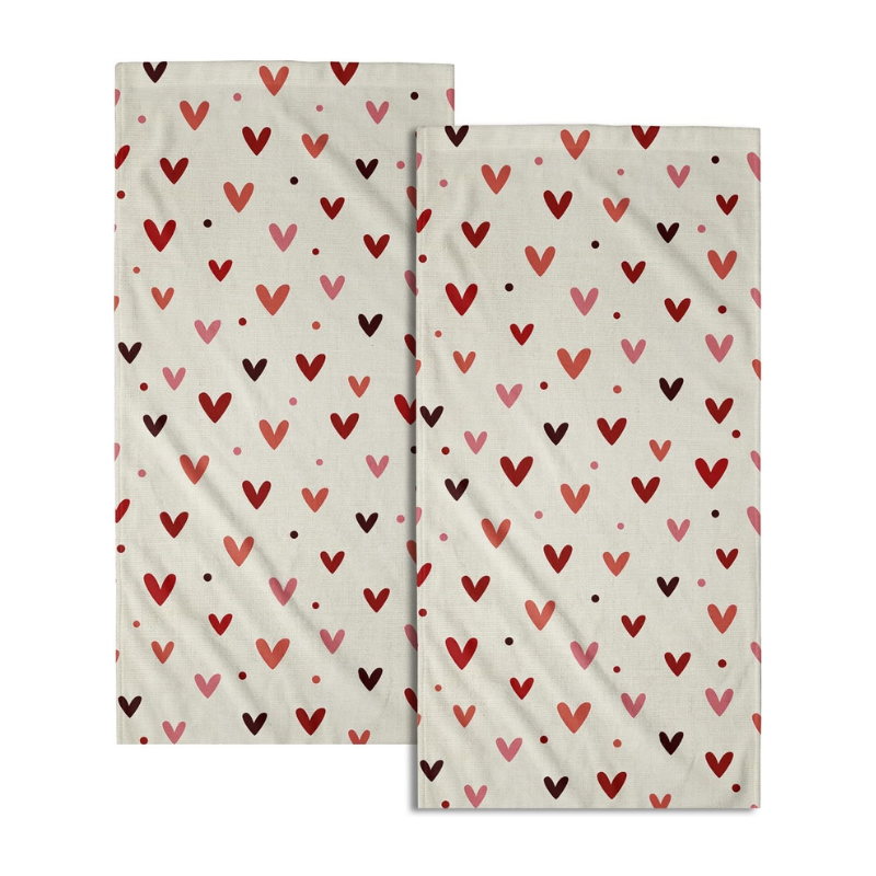 Heart Tea Towels