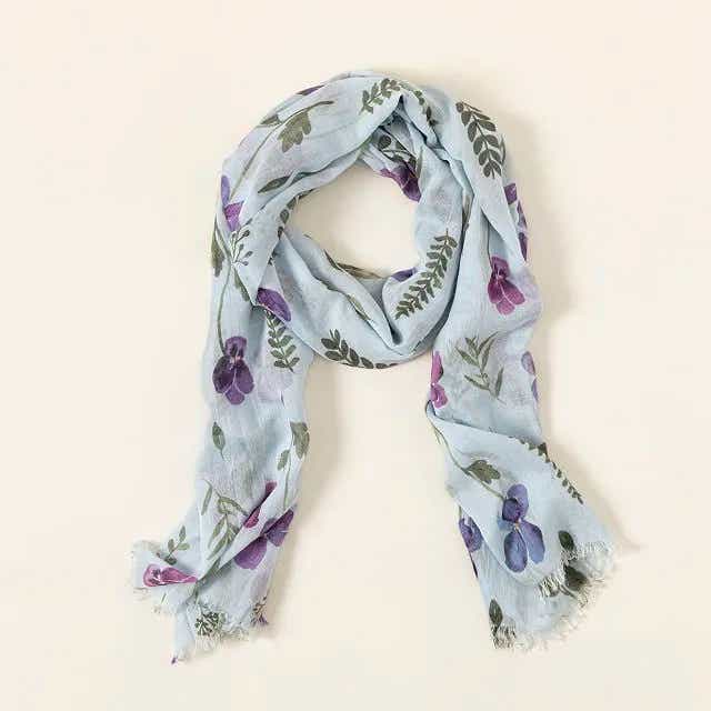 flower scarf
