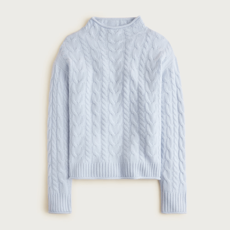 j.crew cashmere rollneck