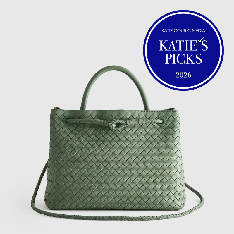 Woven Leather Satchel