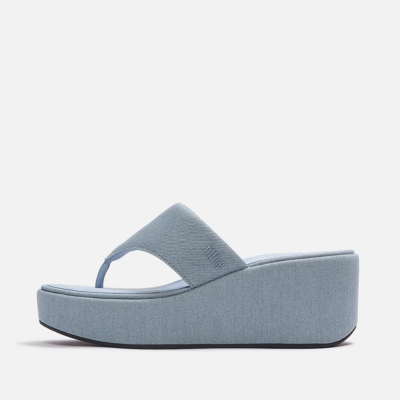 FitFlop Platfforms Denim Wedge
