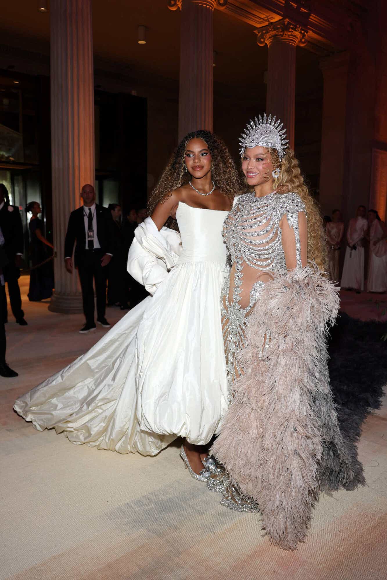 blu ivy and beyonce at the 2026 met gala