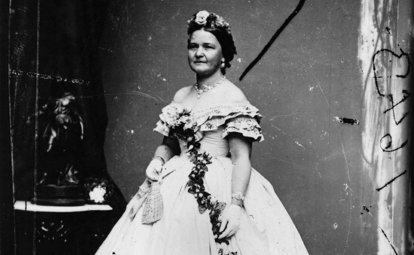 Mary Todd Lincoln in 1861